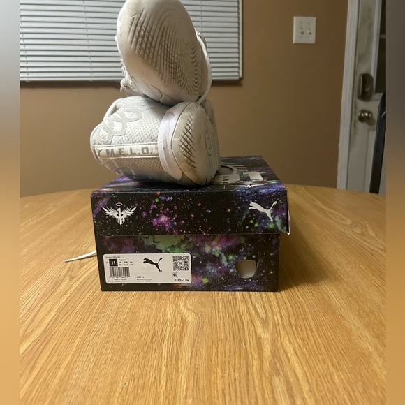 Puma lamelo ball 1 - size 11 us men’s white - Picture 4 of 8